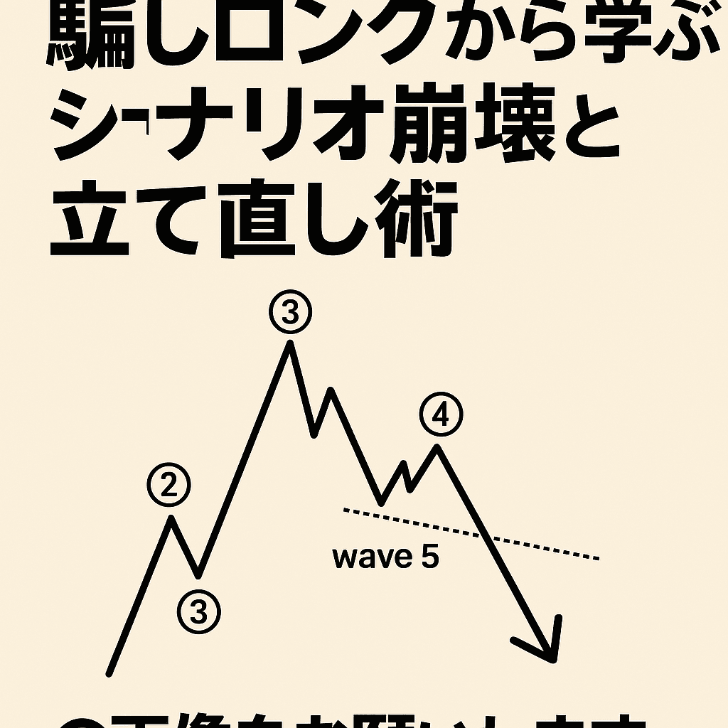 エリオット波動の罠!? 騙しロングから学ぶシナリオ崩壊と立て直し術