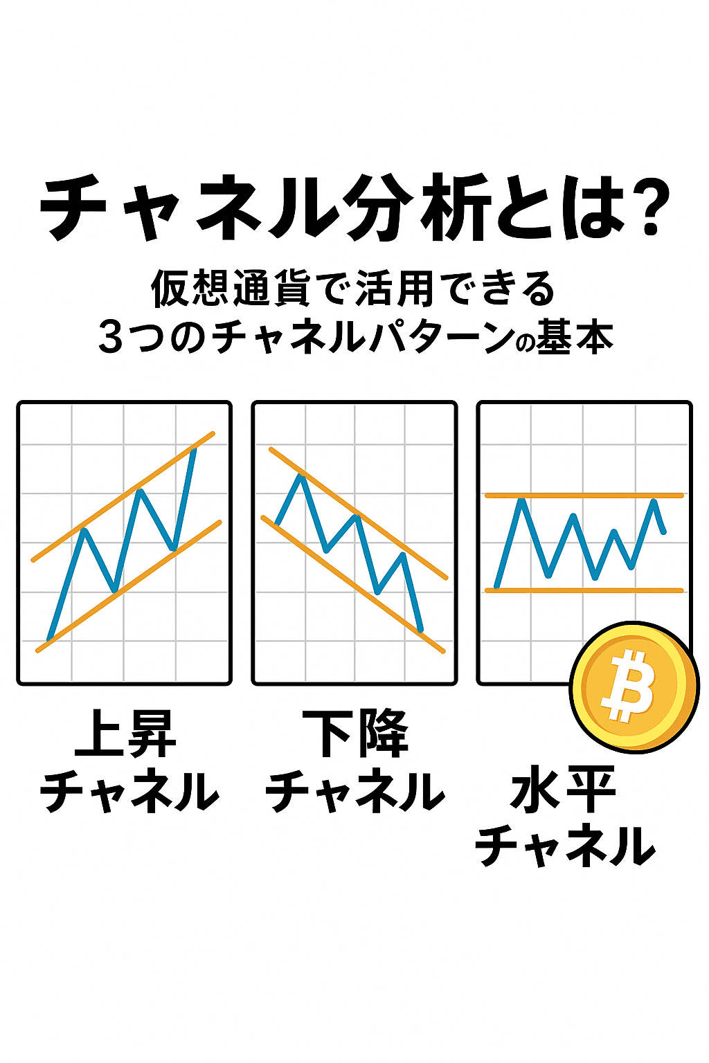 📊 チャネル分析とは?仮想通貨で活用できる3つのチャネルパターンの基本