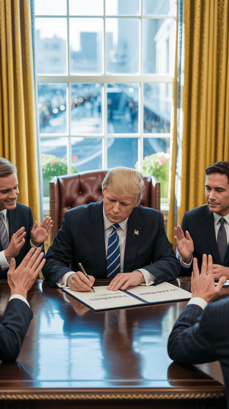トランプ政権、仮想通貨を連邦住宅ローン資産として認定へ 画像は生成AIa-photograph-of-a-formal-meeting-taking-_yYk12HCvRyyzm4yirpxIFw_clbGLR3JSwSl_XsylziW6g トランプ政権、仮想通貨を連邦住宅ローン資産として認定へ 画像は生成AI