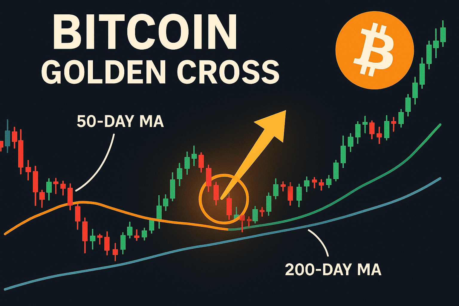 ビットコインの「ゴールデンクロス」が点灯──過去2000%超の上昇再現なるか