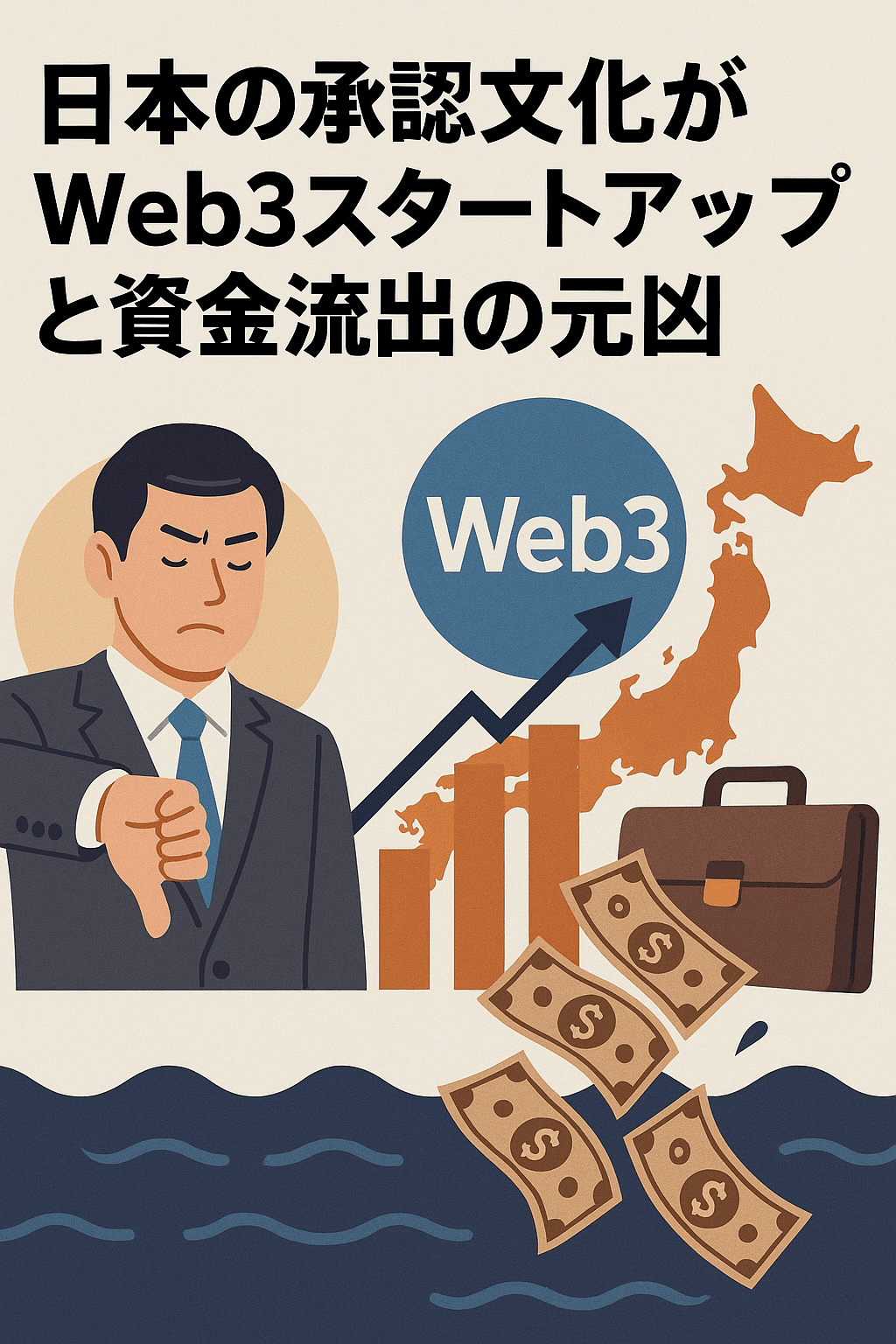 日本の承認文化がWeb3スタートアップと資金流出の元凶