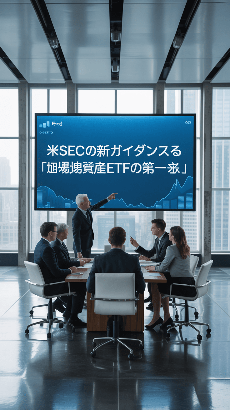 米SECの新ガイダンスで加速する「暗号資産ETF」ルール策定の第一歩