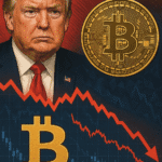 トランプ氏の新関税で仮想通貨市場が失速：8月入り早々にリスクオフムード加速