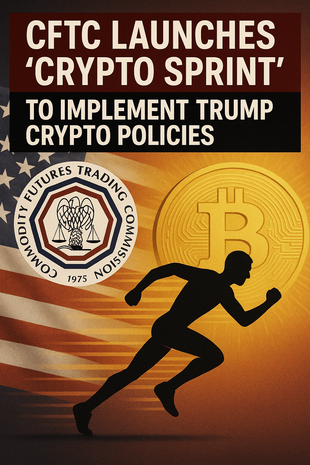 20250806_1043_米CFTCの暗号資産政策_simple_compose_01k1ygmp8nfd0b32dc09dgazch 米CFTCが「Crypto Sprint」開始──トランプ政権の暗号資産政策を本格始動へ コンテンツ開始