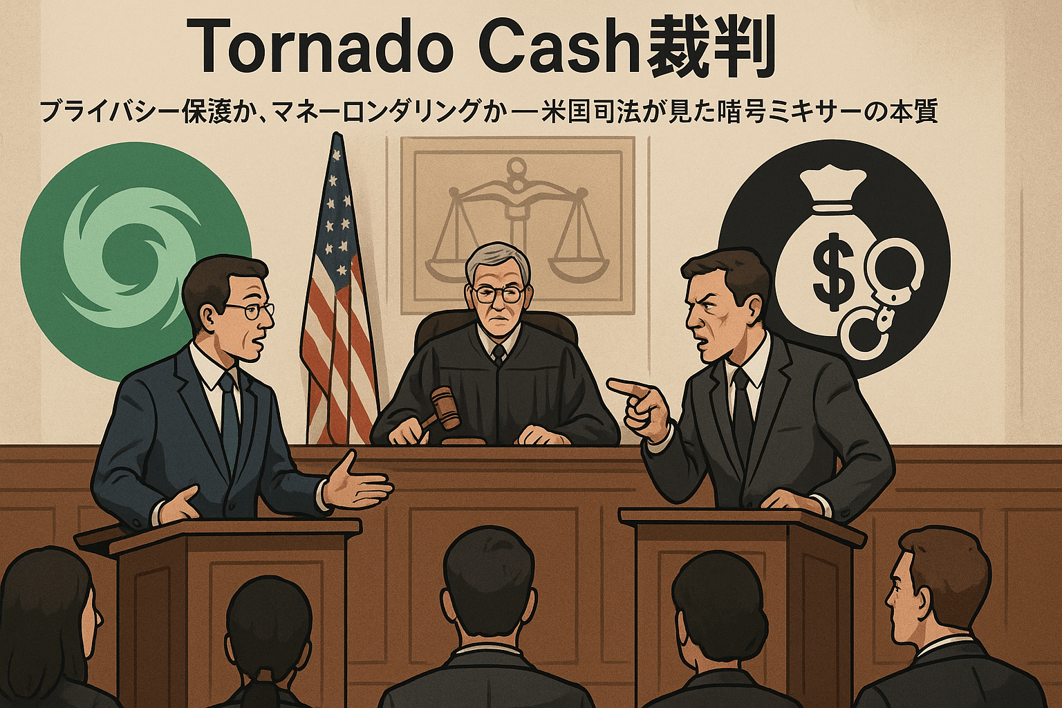 Tornado Cash裁判:プライバシー保護か、マネーロンダリングか──米国司法が見た暗号ミキサーの本質