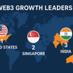 【要約】Web3成長国ランキング発表：米国、シンガポール、インドが先導