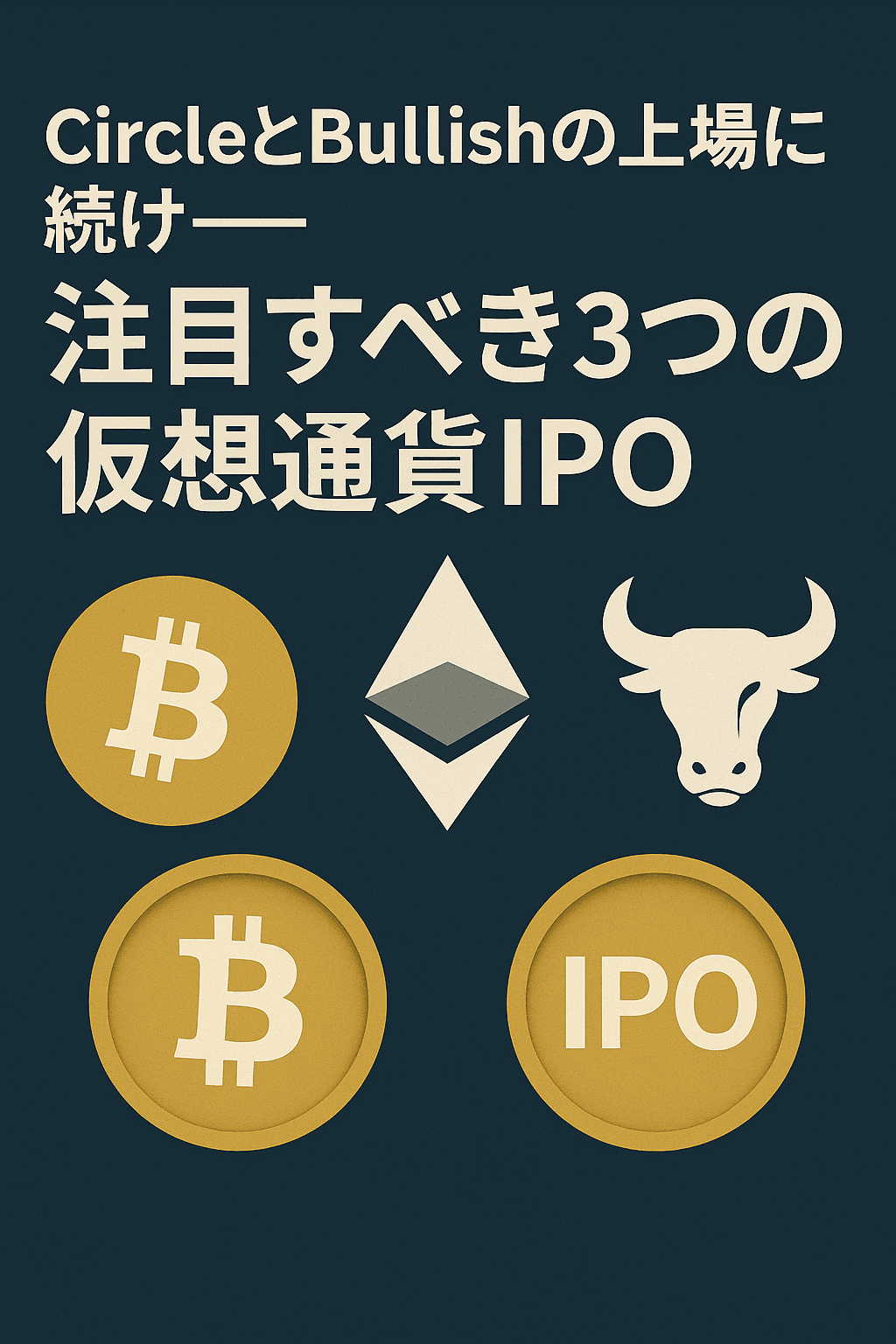 CircleとBullishの上場に続け──注目すべき3つの仮想通貨IPO