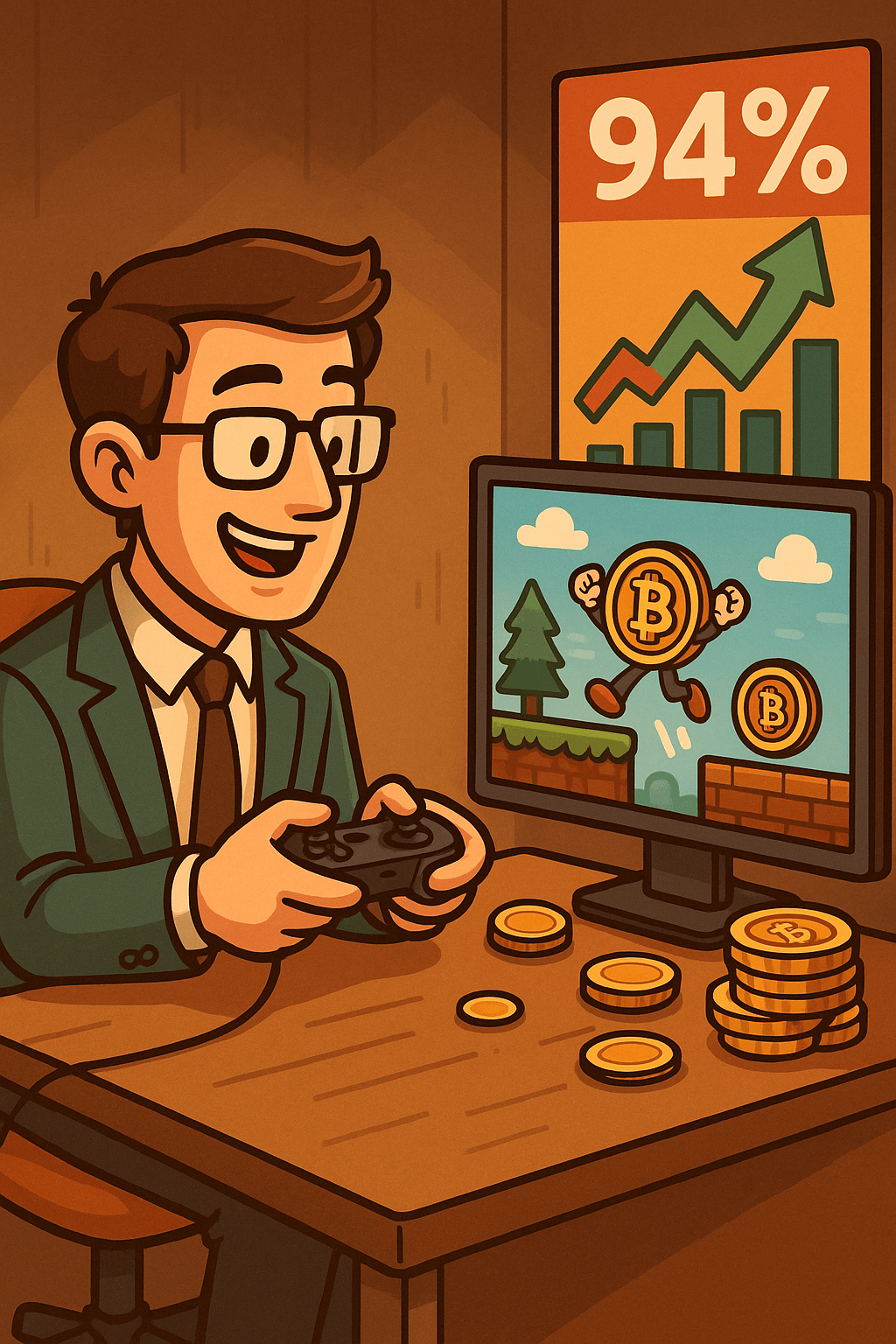 投資家が「楽しさ優先」の暗号ゲームに注目、資金調達は7月に94%増加