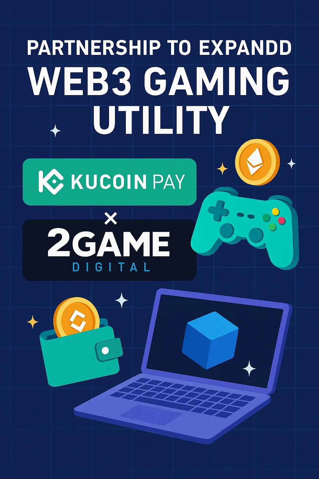 KuCoin Pay、2Game Digitalと提携しWeb3ゲーミングユーティリティを拡大