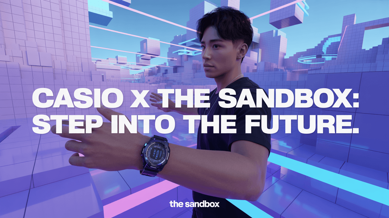 カシオ×The Sandbox:G-SHOCKの世界観を体験できるメタバースコラボが始動