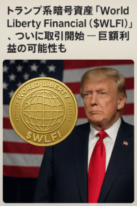 まとめ記事：トランプ系暗号資産「 World Liberty Financial（$WLFI） 」、ついに取引開始 ― 巨額利益の可能性も　コンテンツ開始