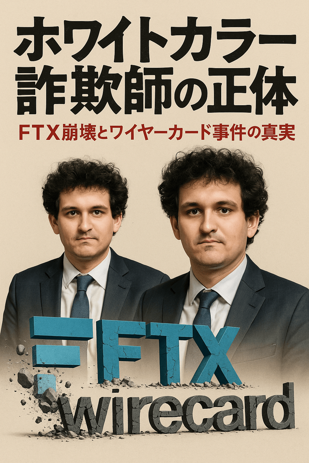 20250903_1118_詐欺師の真実_simple_compose_01k46nsnj3e4sv6mea64vdzx28 ホワイトカラー詐欺師の正体:FTX崩壊とワイヤーカード事件の真実 コンテンツ開始