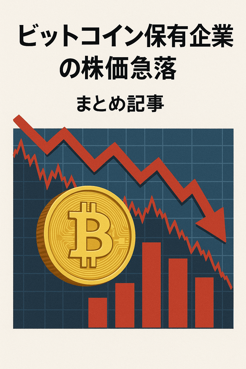 まとめ記事：ビットコイン保有企業の株価急落