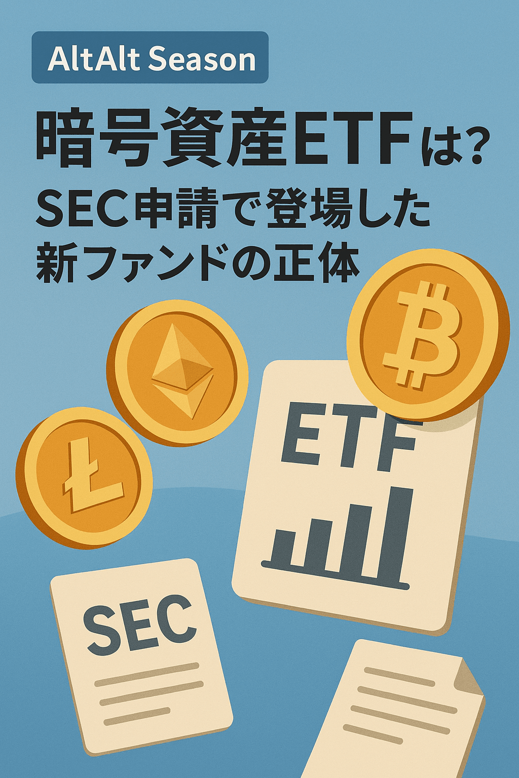 「AltAlt Season(オルトオルトシーズン)」暗号資産ETFとは?SEC申請で登場した新ファンドの正体