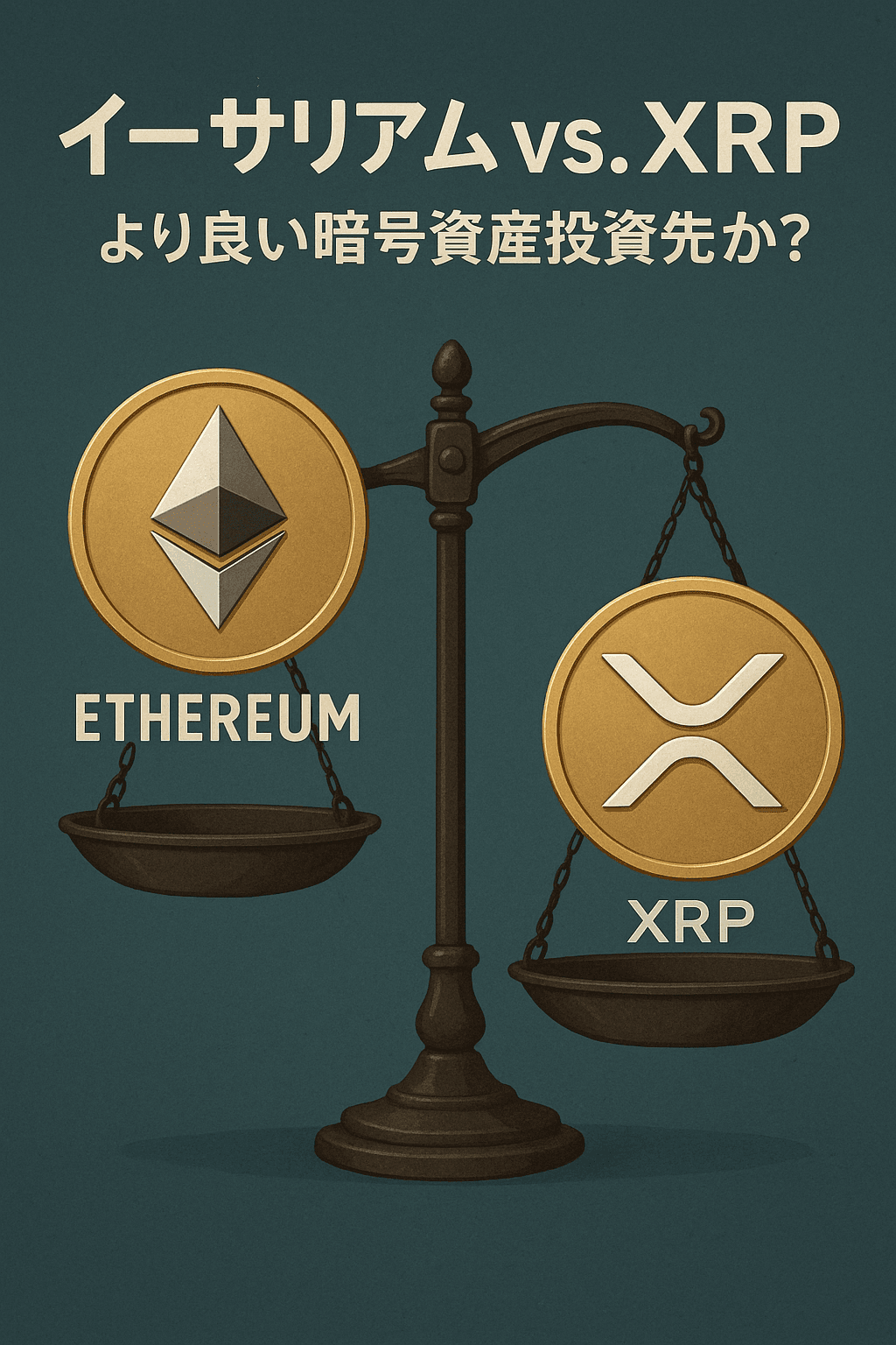 イーサリアム vs XRP：どちらが「より良い暗号資産投資先」か？
