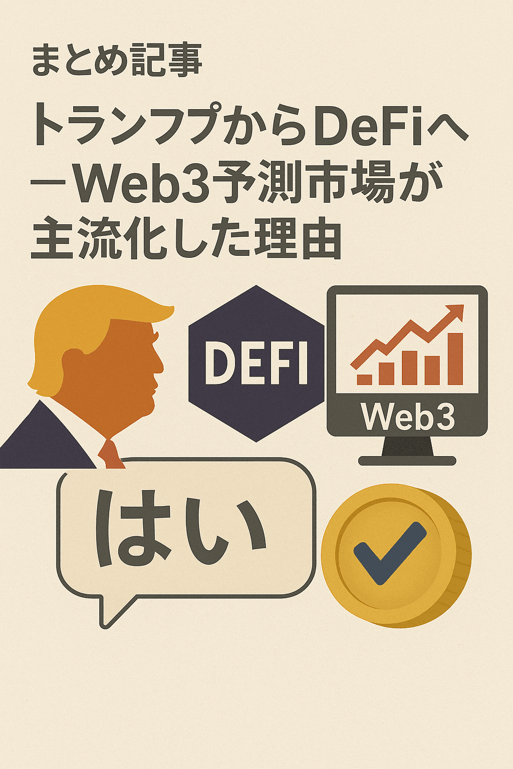まとめ記事：「トランプからDeFiへ ─ Web3予測市場が主流化した理由」