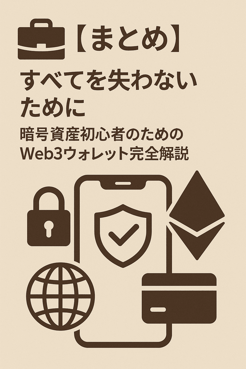 💼【まとめ】「すべてを失わないために」──暗号資産初心者のためのWeb3ウォレット完全解説