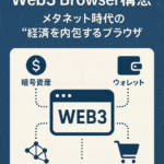 🌐【まとめ】Web3 Browser構想:メタネット時代の“経済を内包するブラウザ”