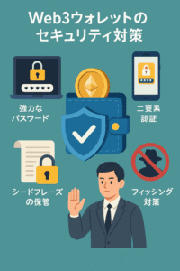20251009_0851_Web3ウォレット安全対策_simple_compose_01k733pw8qehsaaw9j9yjpxjz9 Web3ウォレットのセキュリティ対策