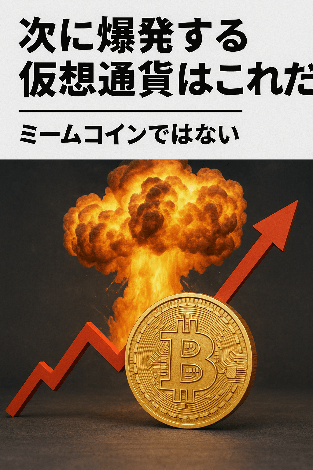 次に爆発する仮想通貨はこれだ──ミームコインではない