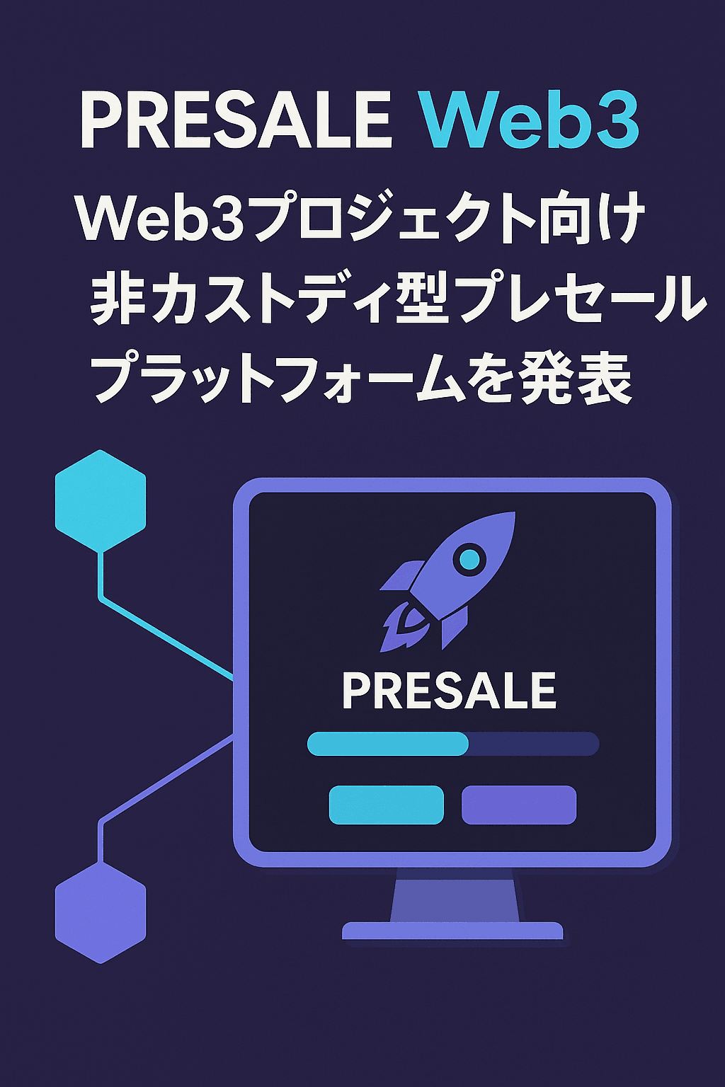 Presale Web3、Web3プロジェクト向け非カストディ型プレセールプラットフォームを発表