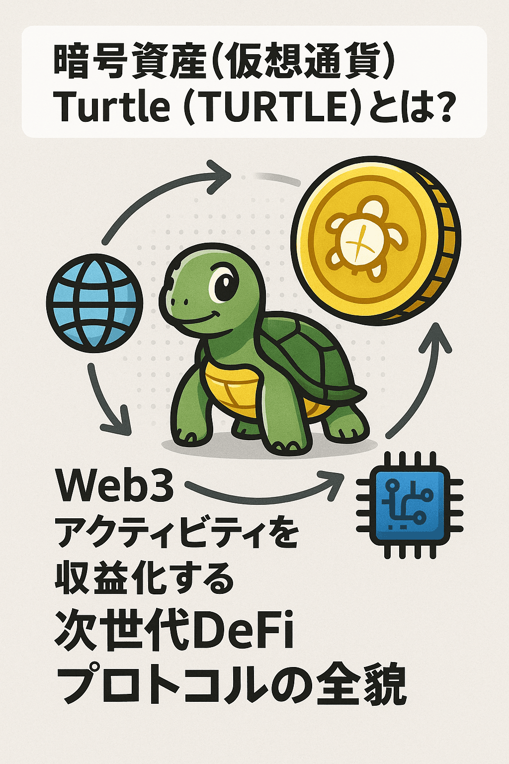 🐢 暗号資産(仮想通貨) Turtle(TURTLE)とは? Web3アクティビティを収益化する次世代DeFiプロトコルの全貌