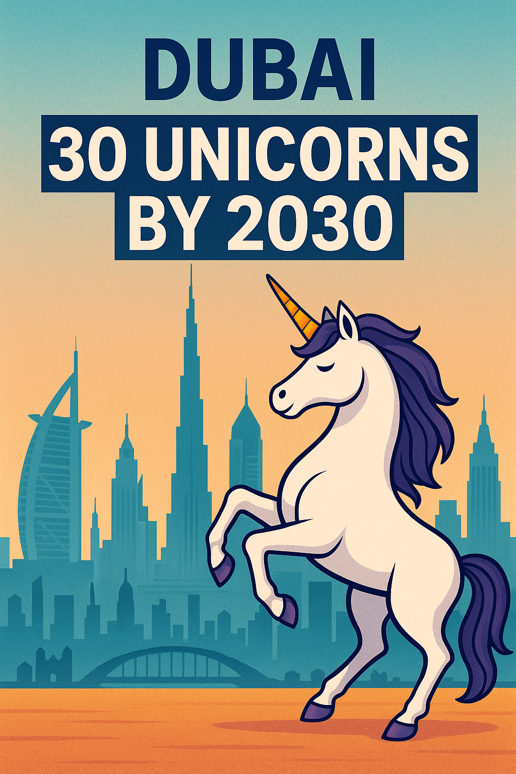 🌍 概要：ドバイ、2030年までに30のユニコーン創出を目指す コンテンツ終わり