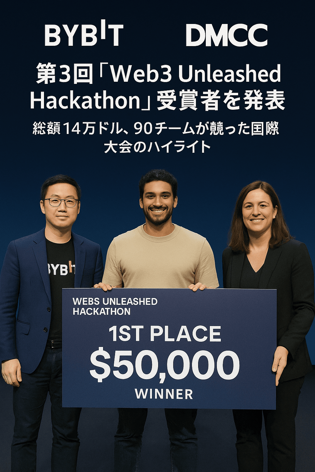 BybitとDMCC、第3回「Web3 Unleashed Hackathon」受賞者を発表─ 総額14万ドル、90チームが競った国際大会のハイライト