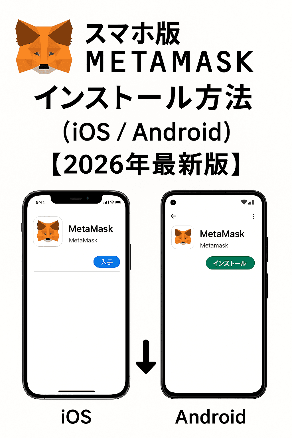 MetaMaskのインストール方法ガイド