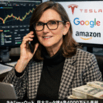 キャシー・ウッド、巨大テック株を約4000万ドル売却