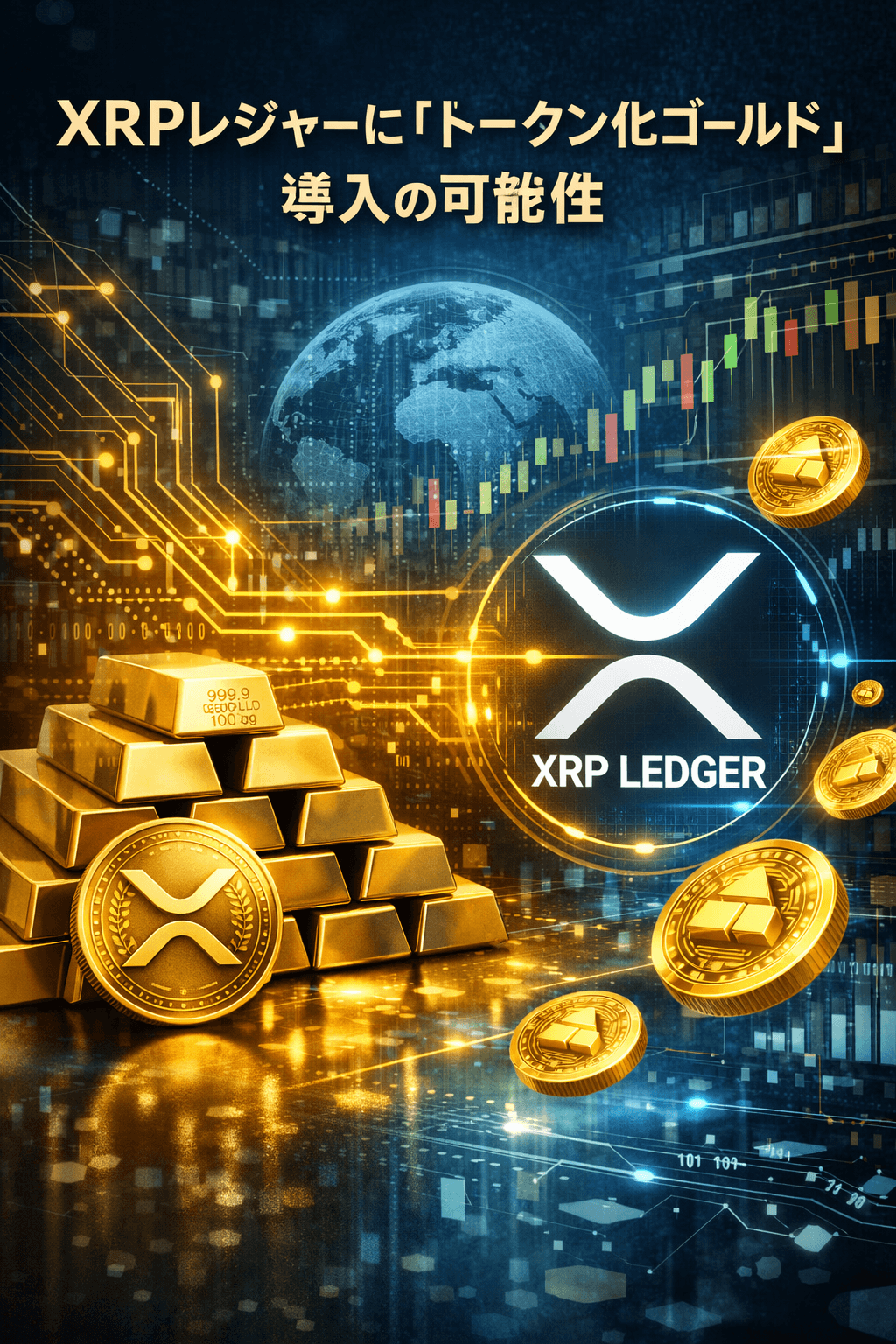 XRP Ledgerに「トークン化ゴールド」導入の可能性