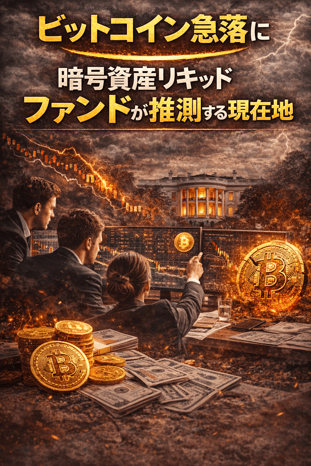 まとめ：ビットコイン急落にどう対応したか──暗号資産リキッドファンドの現在地 全体像 今週のビットコイン20％超の急落は、多くの暗号資産ファンドにとって想定以上に速く、単一の引き金より“連鎖的なセンチメント悪化と清算”が主因だった。価格は一部反発したものの、構造的な脆弱性は未解消という見方が支配的。