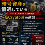 ⚖️まとめ：「国民は苦しんでいるのに、議会は暗号資産を優遇している」──CLARITY Actを巡る“反Crypto派”の逆襲【2026】