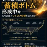BTCは史上最大級の「蓄積ボトム」形成中か──Xで話題のワイコフ分析を読み解く
