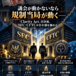 議会が動かないなら規制当局が動く──「Clarity Act」否決後、SEC・CFTCが存在感を強める
